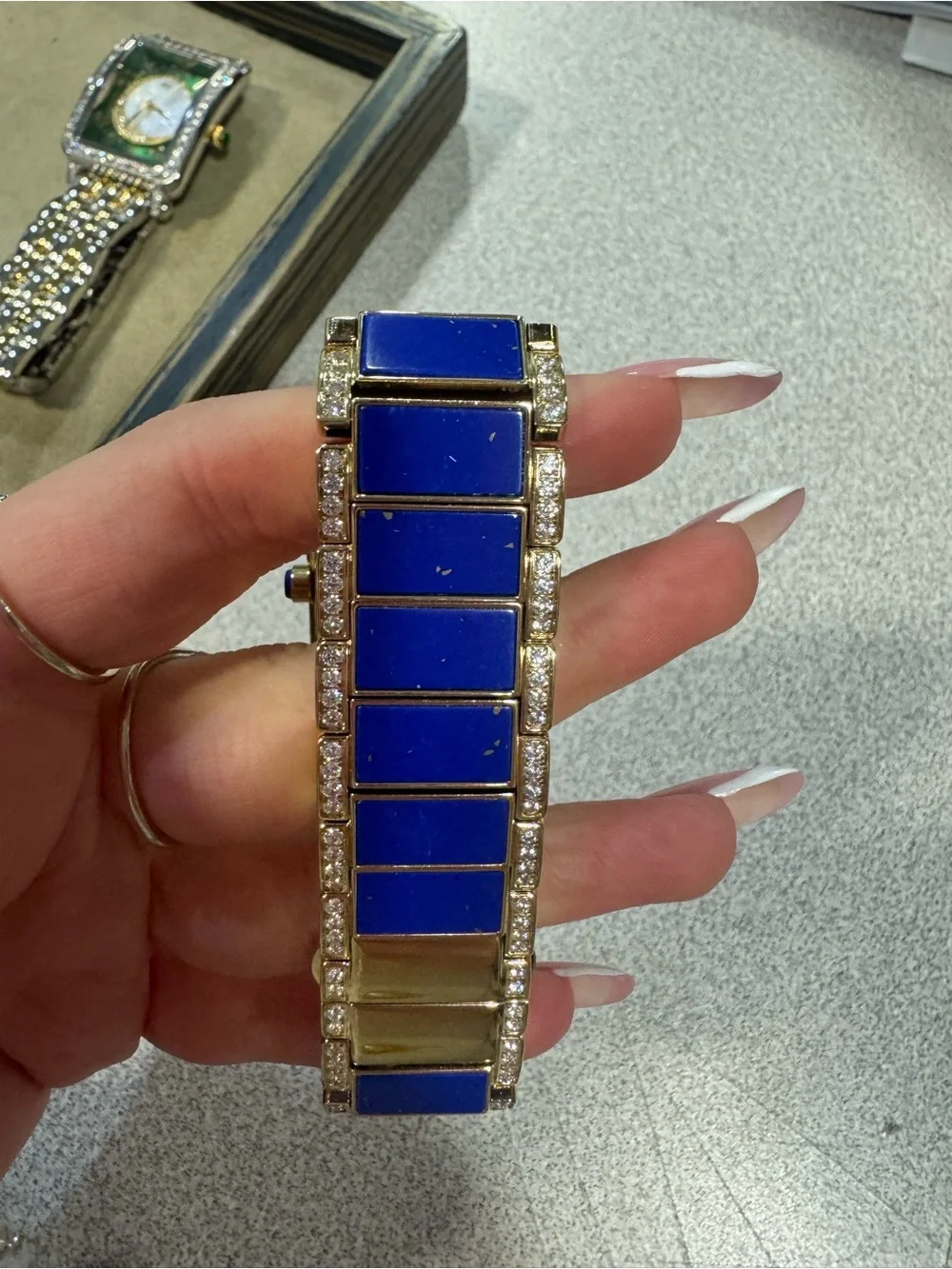 Rarities by Carol Brodie Goldtone Bracelet Watch